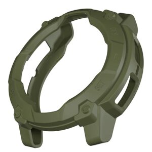 Silikónový rámček pre Garmin Instinct 3 - Zelený, 50 mm