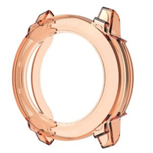Silikónový rámček pre Garmin Instinct 3 - Oranžový, 40 mm