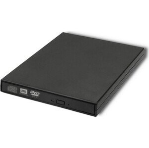 Qoltec Externý DVD-RW rekordér | USB 2.0 | čierny