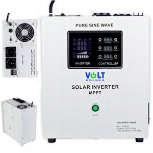 VOLT Solárny menič SINUS PRO 2500S | 24/230V | 1800/2500W | 40A MPPT