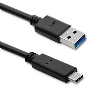 Qoltec Kábel USB-C 3.1| USB-A 3.0 | 1.8m | čierny