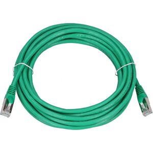 LAN Patchcord, medený sieťový kábel s krútenou dvojlinkou, 5 m, 1Gbps, Extralink Kat.6 FTP