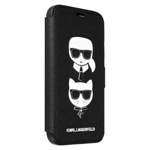 Karl Lagerfeld Puzdro pre iPhone 12 Mini, Čierne