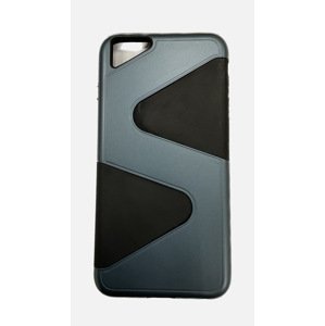 OEM Silikónový Kryt so vzorom pre iPhone 6 Plus/ 6S Plus, Sivý