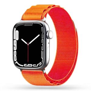 TECH-PROTECT Nylon PRO Remienok pre Apple Watch 44/45/49mm, Oranžový