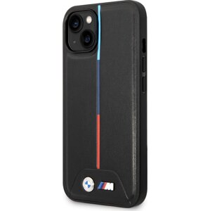 BMW Tricolor Kryt pre iPhone 14 Plus, Čierny