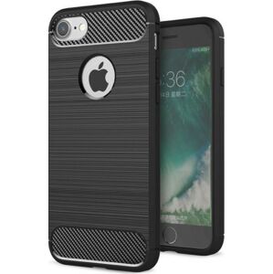 Forcell Carbon Kryt pre iPhone 6/6S, Čierny