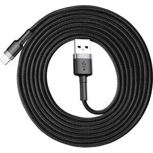 Baseus Cafule Nabíjací kábel USB / Lightning 1.5A 2m, Čierny