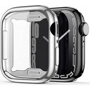 Dux Ducis Samo Ochranné puzdro pre Apple Watch Series 7/8 45mm, Strieborné