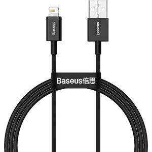 Baseus Superior Nabíjací Kábel USB/ Lightning 2.4A 1m, Čierny