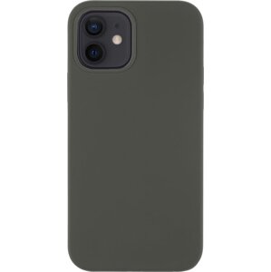 Tactical Velvet Smoothie Kryt pre iPhone 12 / 12 Pro, Sivý