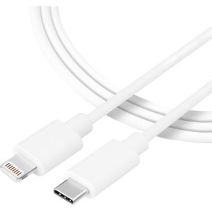 Kábel Tactical Smooth Thread Cable USB-C/Lightning 0.3m, Biely