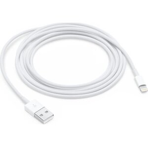 Kábel OEM iPhone USB/Lightning 1m, Biely (Bulk balenie)