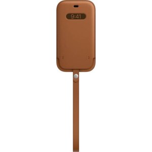 Apple Kožený návlek s MagSafe pre iPhone 12 mini Saddle Brown, MHMP3ZM/A