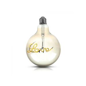 Žiarovka Filament LED E27 5W G125 biela teplá V-TAC VT-2205 Smoky Glass