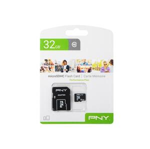 Pamäťová karta PNY Micro SD 32GB Cl10 s adaptérom