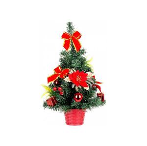 Dekorácia vianočná MagicHome - červený stromček 40cm SL8091564X