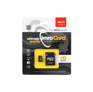 Pamäťová karta IMRO Micro SD 32GB Cl10 s adaptérem