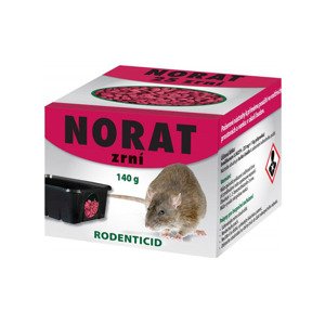 Nástraha proti myšiam, potkanom a potkanom AgroBio Norat 140g