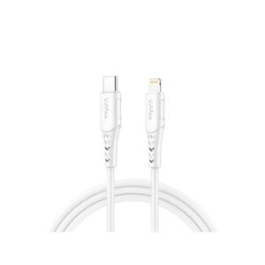 Kábel VIPFAN P04 USB-C /Lightning 1m White