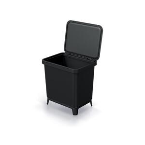 Kôš odpadkový SYSTEMA čierny 29l