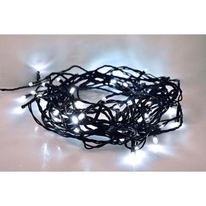 Řetěz vánoční 300 LED, 30m 1V04-W přívod 5m, IP44, bílá SOLIGHT
