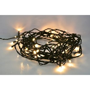 Řetěz vánoční 300 LED, 30m 1V04-WW přívod 5m, IP44, teplá bílá SOLIGHT
