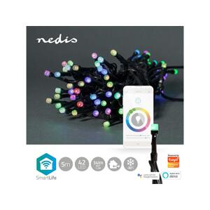 Smart LED vianočný reťaz NEDIS WIFILX01C42 5m WiFi Tuya