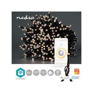 Smart LED vianočný reťaz NEDIS WIFILX01W400 20m WiFi Tuya