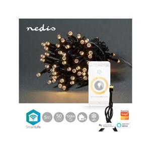 Smart LED vianočný reťaz NEDIS WIFILX01W50 WiFi Tuya
