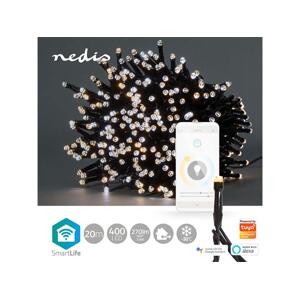 Smart LED vianočný reťaz NEDIS WIFILX02W400 20m WiFi Tuya