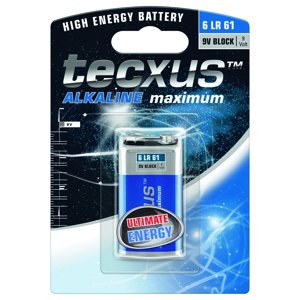 Batéria 9V TECXUS alkalická