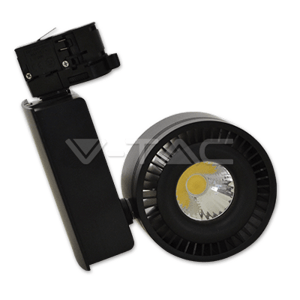 Bodové lištové LED svietidlo 4CORE CRI 45W, 5000K, 2300lm, čierne VT-4545 (V-TAC)