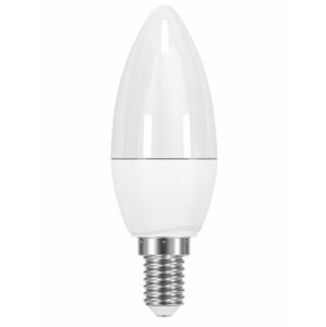 Žiarovka sviečková LED 6W, E14 - C37, 3000K, 510lm, Ra 80, 220° (CB)