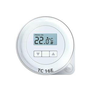 termostat programovateľný denný TC 16E,230V,10A