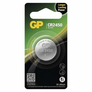 Lítiová gombíková batéria GP CR2450 (EMOS)