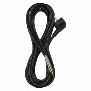 Flexo šnúra PVC 3x 1,5mm2, 5m, čierna (EMOS)