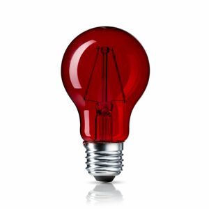 Žiarovka farebná LED 2,5W, E27, červená, CLA15  240V (OSRAM)