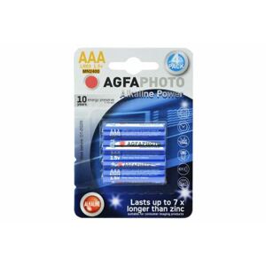 batéria AAA LR03/4S alkalická blister  (AGFA)