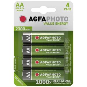 Batéria nabíjateľná  AA 2300mAh LR06 cena za ks(AGFA)