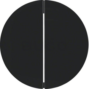 Kryt spínača/tlačidla 2-násobný R.1/R.3 čierny (Berker)