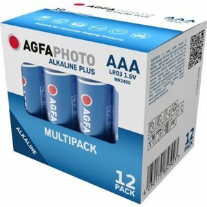 Batéria AAA alkalická 12ks balenie (AGFA)
