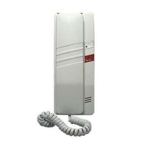 telefón domáci biela vyzváňanie elektronické, 1 tlačidlo protistanice (TESLA Stropkov)