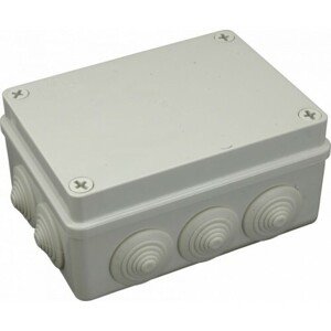krabica inštalačná S-BOX 206-P 120x80x50, IP56 s vývodkami (PAWBOL)