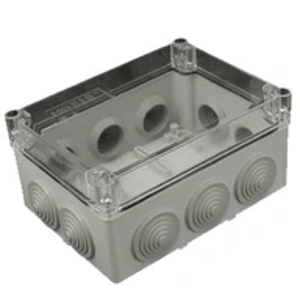 krabica inštalačná S-BOX 306P 150x110x70, IP56 s vývodkami (PAWBOL)
