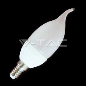 Žiarovka sviečková LED 3W, E14, 3000K, 250lm, 220°, VT-1803 TP (V-TAC)