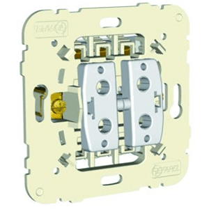 Prepínač dvojitý str. (5B) 10A/250V (PS) - prístroj LOGUS90 mec 21 (EFAPEL)