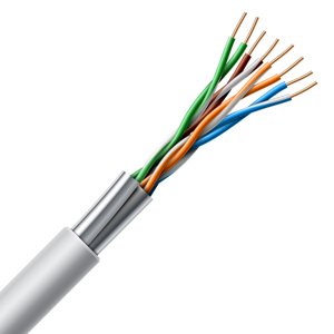 Kábel FTP Cat.5E PVC/SXKL-5E-FTP-PVC-GY (SOLARIX) - lanko