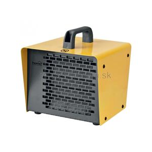 Elektrický prenosný ohrievač s ventilátorom 2000W, žltý (SOMOGYI)