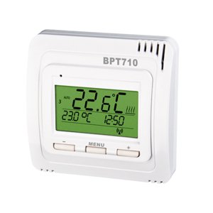 termostat BPT710-1-1 zelené podsvietenie  vysielač (Elektrobock)